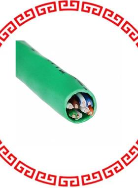 7131806 CABLE CAT6 8COND 24AWG GRN 1000'