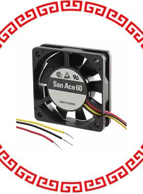 109P0624H7D01 FAN 60X15MM 24VDC LOCK