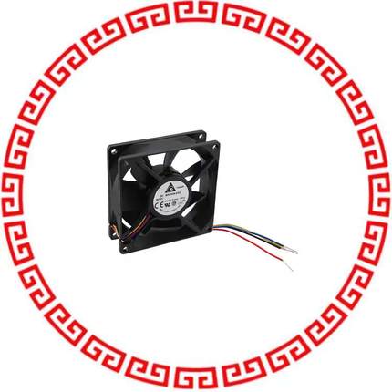 AFB0812SH-TP12 FAN AXIAL 80X25.4MM 12VDC WIRE