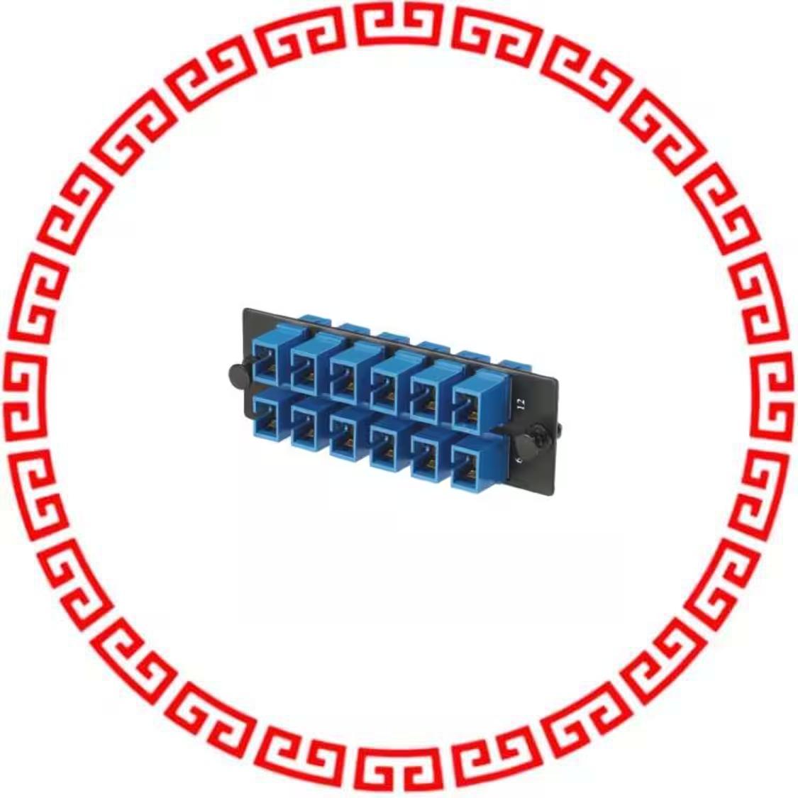 FAP12WBUSCZ FAP W/12 SC SIMPL ADAPTERS (BU)