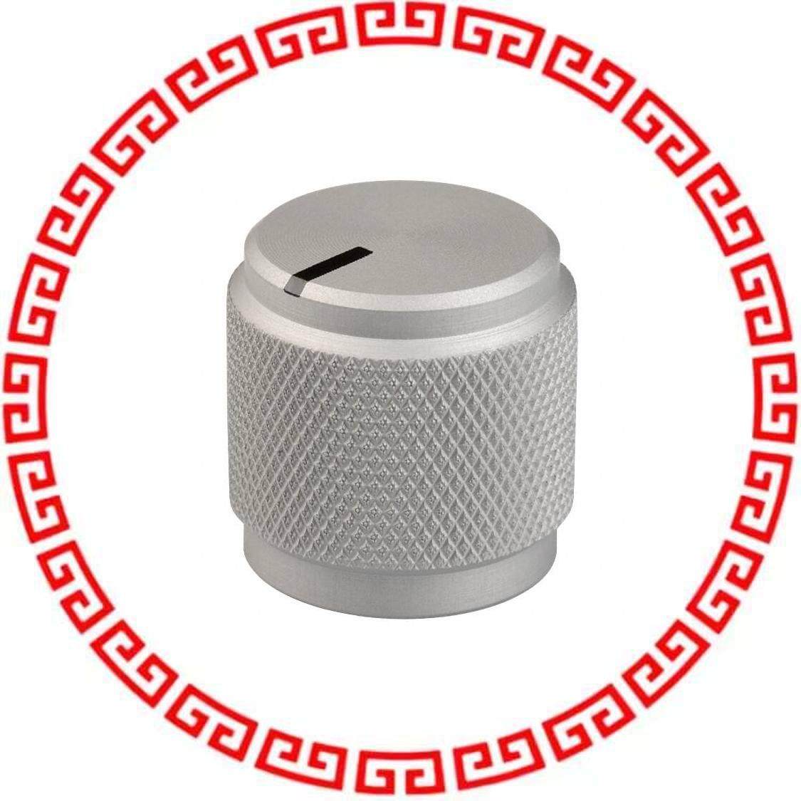OEDL-63-1-7 KNOB KNURLED 0.236 METAL