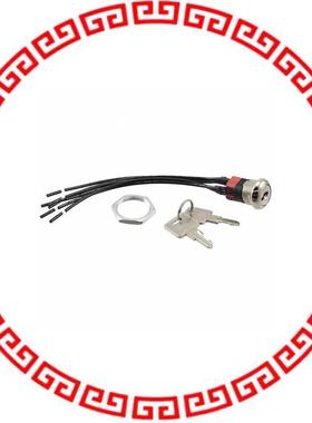 Y2011U2C2WCNQ SWITCH KEY 2POS DPDT 4A 125V 4PC