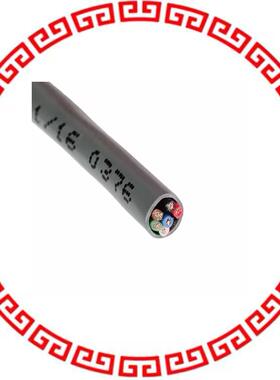 E2006S.41.10 CABLE 6COND 22AWG GRY SHLD 1000'