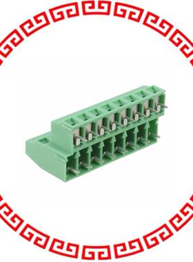 1726202 TERM BLK DBL LVL 8POS 5.08MM GRN
