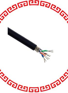 74004 BK002 26AWG CAT7 4PAIR MOD FLEX 500'