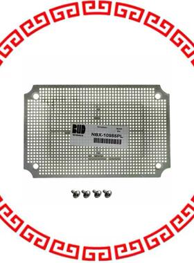 NBX-10985-PL PANEL PLASTIC 6.3X9.9