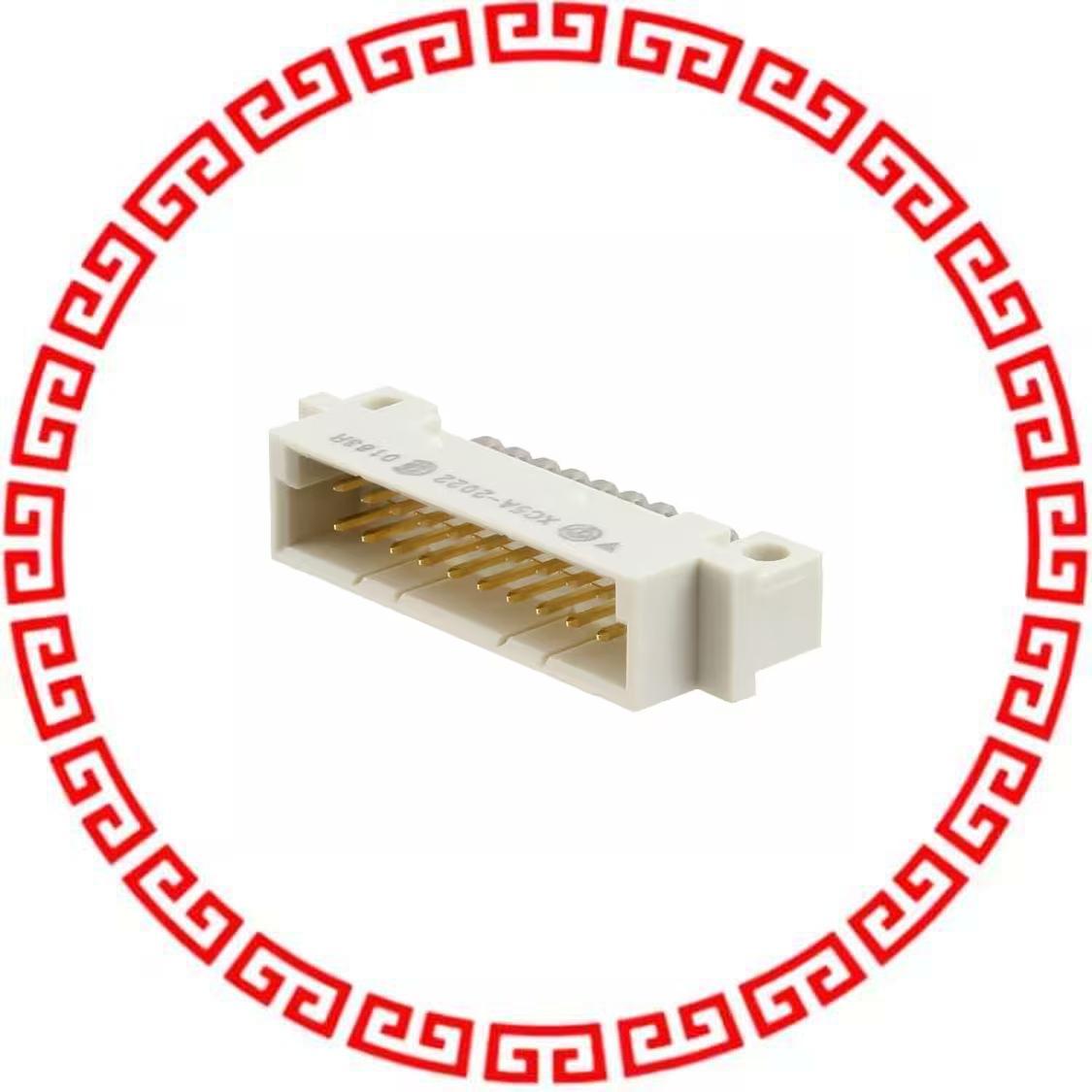 XC5A-2022 CONNECTOR 20POS RT-ANGL TERM DIN