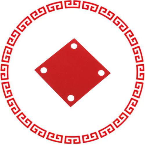 LP0002/01-LI98-0.25 SQUARE THERMAL PAD LED SQUARE