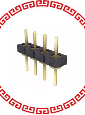 BBL-104-G-E CONN HEADER LOPRO 4POS .100 GOLD