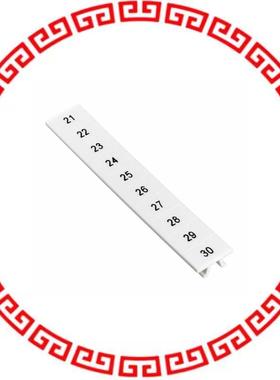 0809803:0021 ZACK STRIP 10-SECTION WHITE