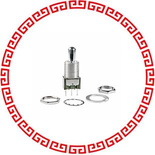 M2019BB1W03 SPDT TOGGLE 125V SWITCH