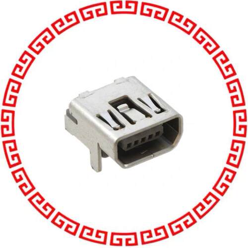 565790519 CONN RECEPT USB 5POS RT ANG PCB
