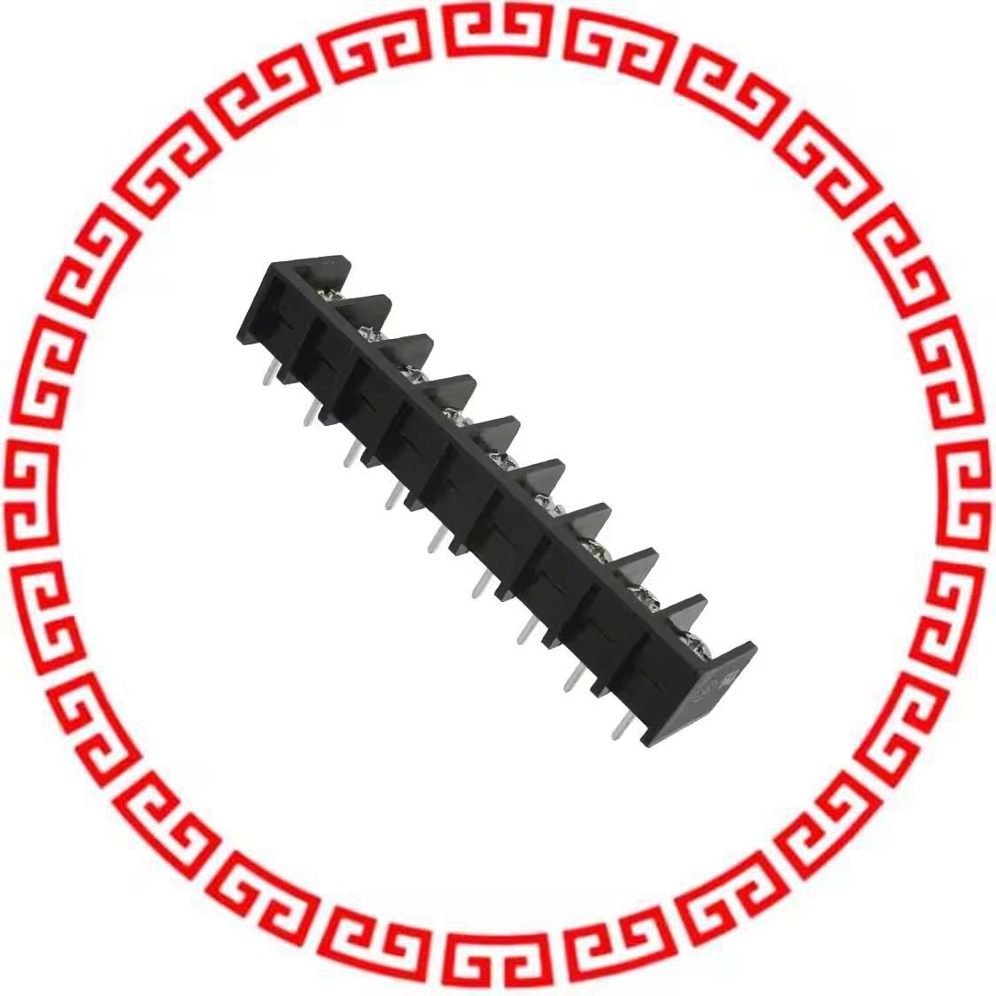 OSTYK44109030 CONN BARRIER STRIP 9CIRC 0.374