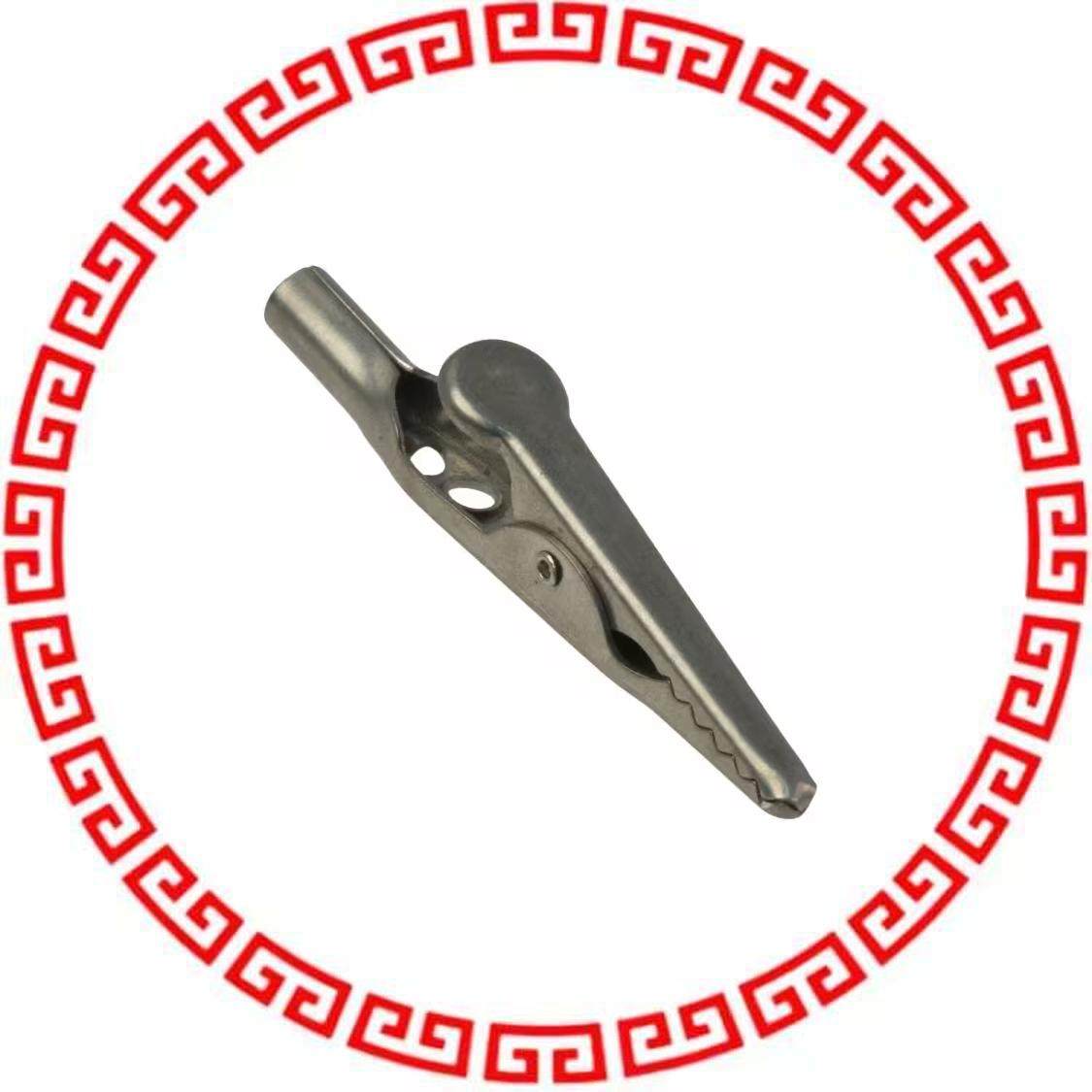 BC60AST GATOR CLIP SS NON-INSUL 10A