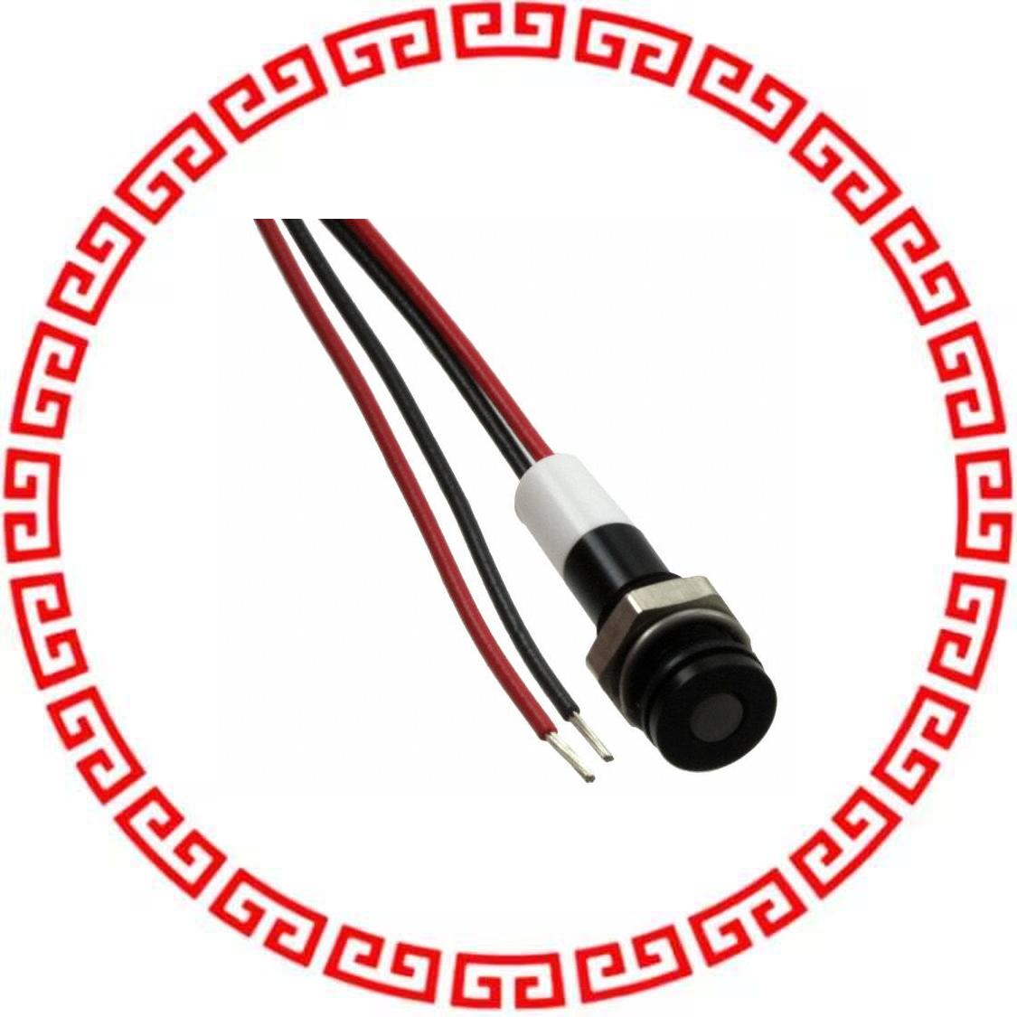 Q6F3BYYRG12E LED PM IND FLUSH GRN/RD