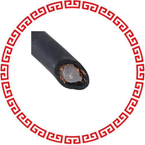 9059B BK002 CABLE COAXIAL RG59B 23AWG 500'