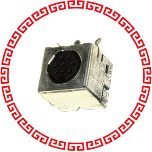 1658998-1 CONN RCPT FMALE MINI DIN 8P SLDR