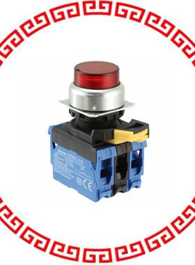 A22NL-RPM-TRA-G101-RD SWITCH PUSH DPST-NO 10A 12