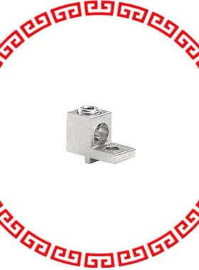 CLMAR2/0-14-Q CONN TERM RECT LUG 2/0-14AWG 1/4