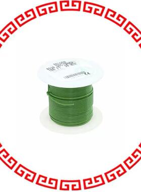 83003 005100 HOOK-UP STRND 24AWG GREEN 100'