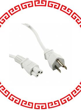 11-00057 CORD 18AWG 3COND 1M WHITE SVT