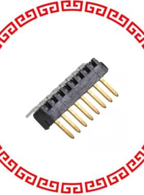 5-104186-5 CONN HEADER 8POS R/A GOLD T/H