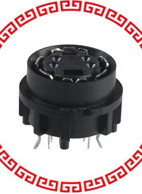 750315-1 CONN RCPT FMALE MINI DIN 4P SLDR