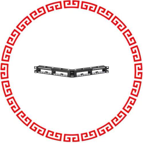 QAPP24BL 24-PORT ANGLED PATCH PANEL IN BL