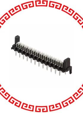 903250024 1.27MM PF HDR LOPRO POLZ BLK