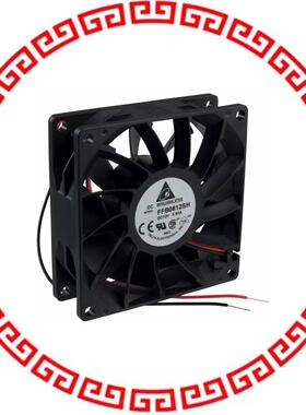 FFB0812SH FAN AXIAL 80X25.4MM 12VDC WIRE