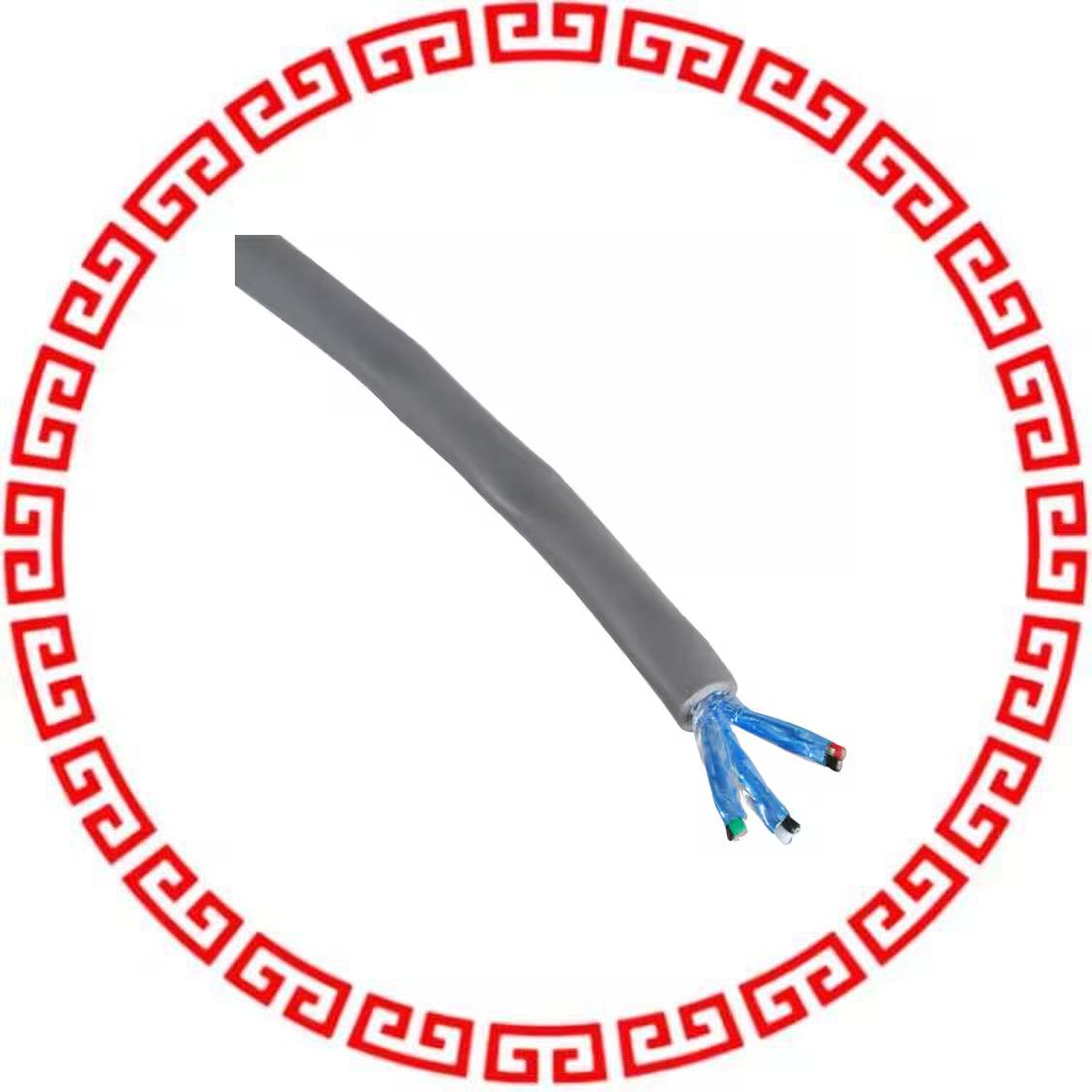 C6040A.41.10 MULTI-PAIR 6COND 22AWG GRY 1000'