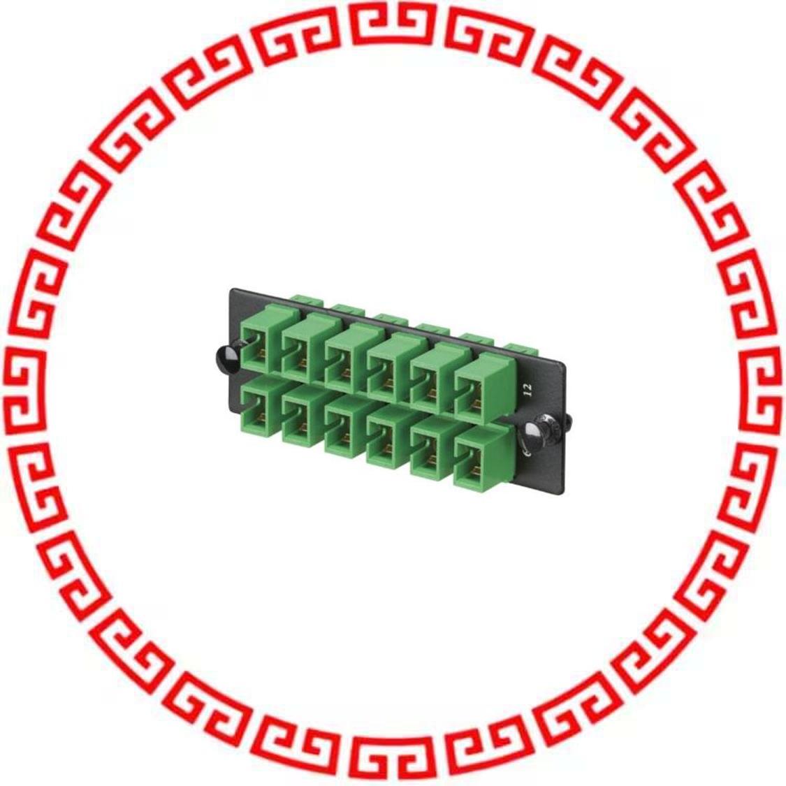 FAP12WAGSCZ FAP W/12 SC APC SIMPL ADAPTERS (