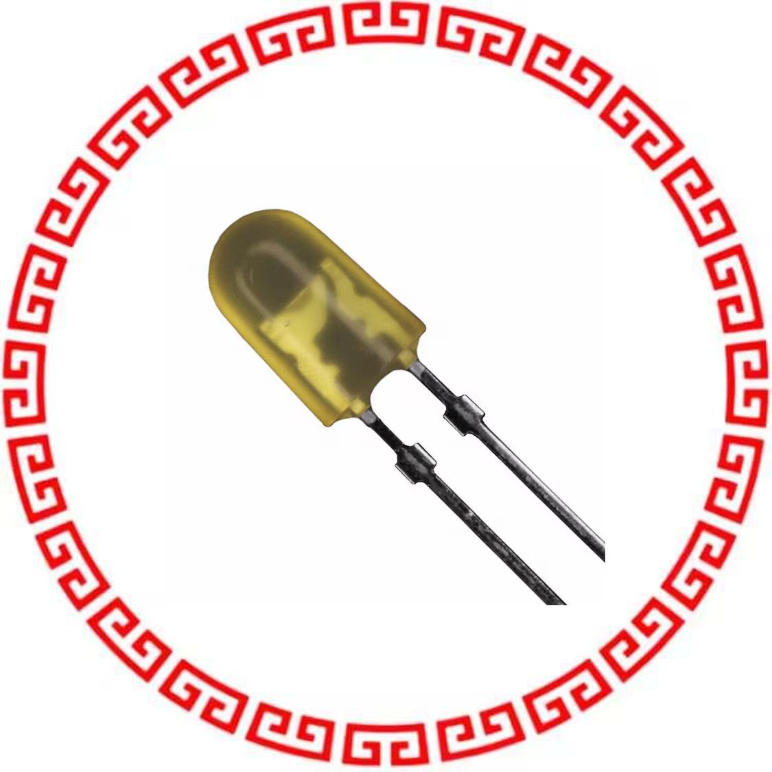 C566C-AFF-CU0W0252 LED AMBER CLEAR 5MM ROUND T/H