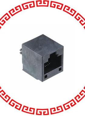 855065002 CONN MOD JACK 8P8C VERT UNSHLD