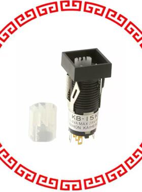 KB15KKG01 SWITCH PUSH SPDT 0.4VA 28V