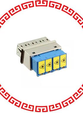 1061230500 CONN COUPLER RCPT LC-LC 4-PLEX