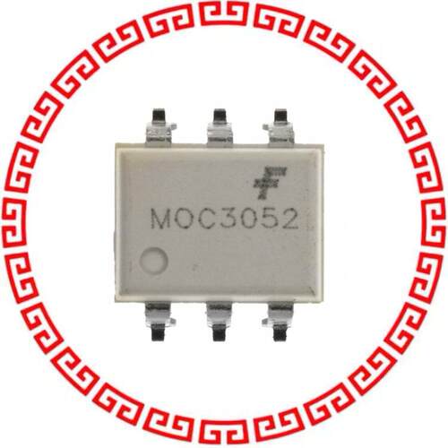 MOC3052SR2VM OPTOISOLATOR 4.17KV TRIAC 6SMD