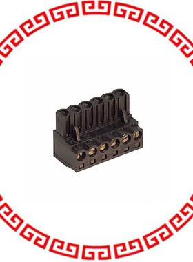 1596090000 TERM BLOCK PLUG 6POS STR 5MM