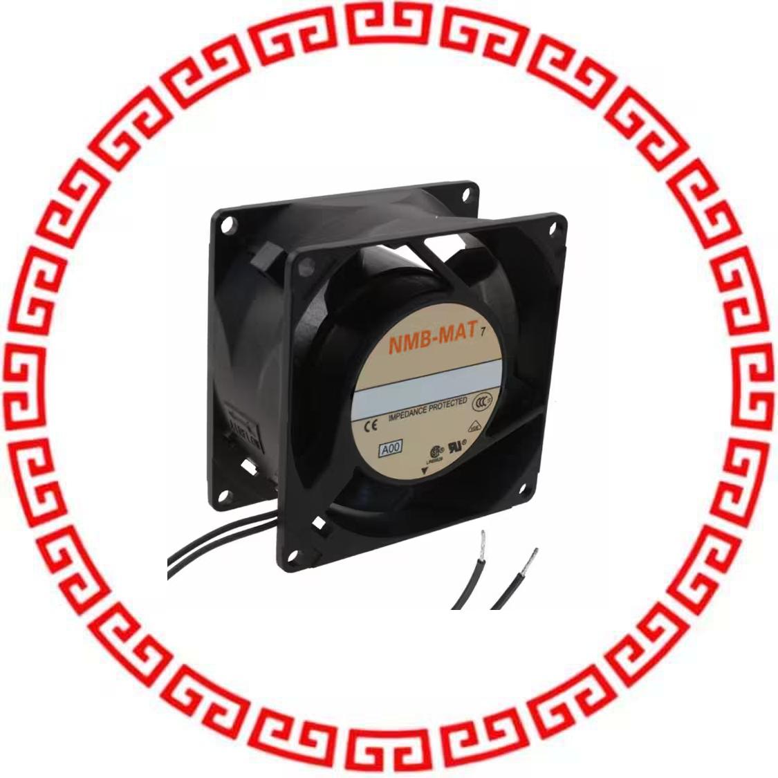 3115FS-23W-B30-A00 FAN AXIAL 80X38MM 230VAC WIRE