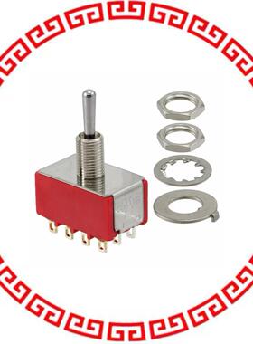 1004P3T1B1M1QEH SWITCH TOGGLE 4PDT 5A 120V