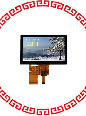 NHD-4.3-480272EF-ASXV#-CTP LCD TFT 480X272 HIGH BRIGHT