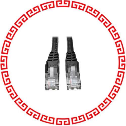 N201-06N-BK CAT6 GBE SNAGLESS MOLDED PATCH C