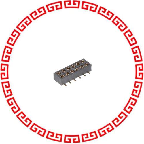NPPN062GFNP-RC CONN RECEPT 2MM DUAL SMD 12POS