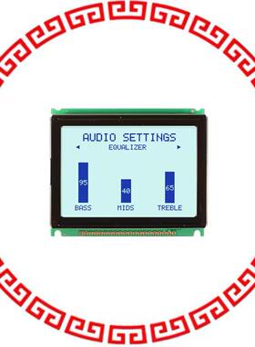 NHD-12864MZ-FSW-GBW-L LCD MOD GRAPH 128X64 WH TRANSFL