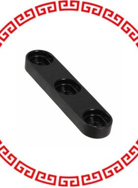 3863-0 TRPL BINDPOST/B-MT BASE BLK