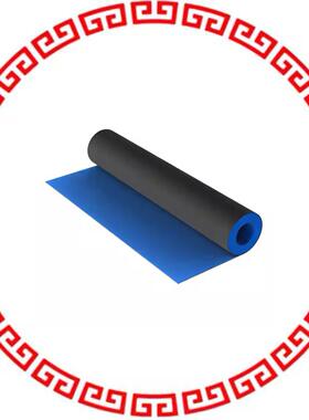 66169 VINYL DARKBLU 2LAYER .060X36X72