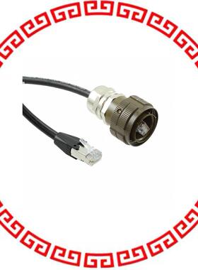 C-RJFTV5E1706MG10 CABLE MOD 8P8C PLUG-PLUG 3.28'