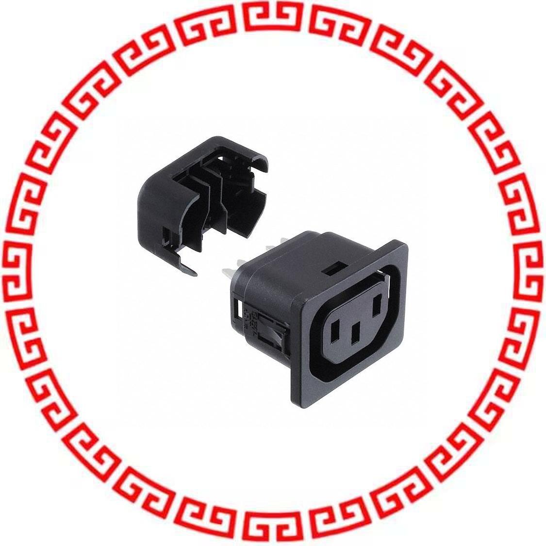 6610.5014.03 PWR ENT RCPT IEC320-2-2F PNL IDC