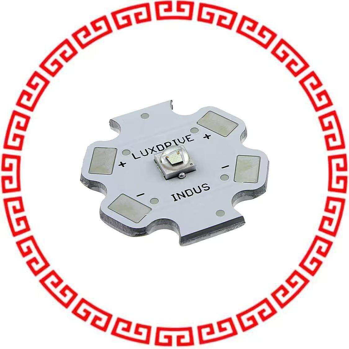 A007-E2GRN-Q5 LED MOD INDUS STAR GREEN 107LM