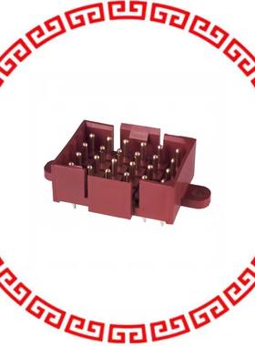 1-206763-3 CONN HEADER PIN 24POS VERT GOLD